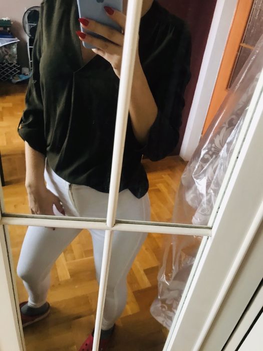 Nowa koszula stradivarius rozmiar S kolor zgniata zieleń