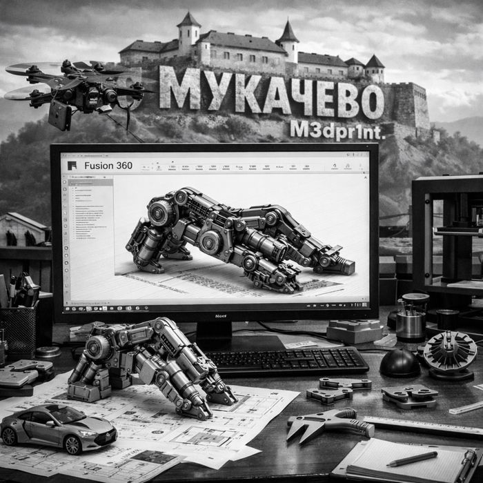 3D modeling МУКАЧЕВО професійне 3д моделювання(CAD-CAE-CAM)3д друк