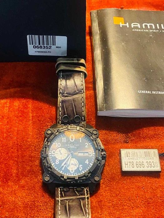 Hamilton
BelowZero Black PVD 7750 Chronograph