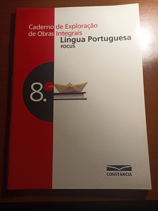 Caderno de Exploração de Obras Integrais+acetatos-8°ano