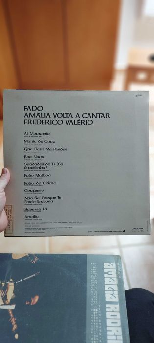 Disco Vinil da Fadista Amália Rodrigues