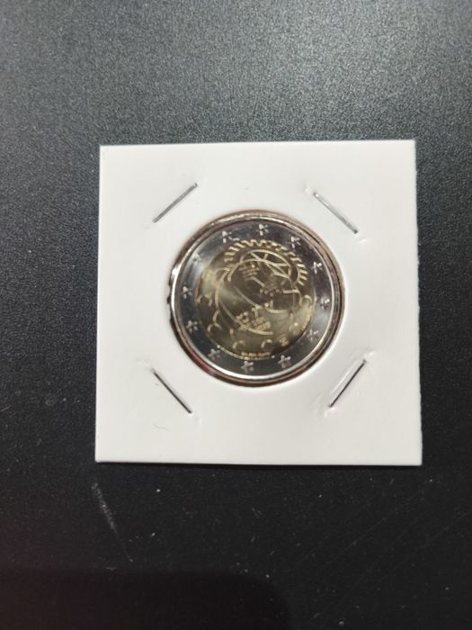 Moeda 2€ Rotary Portugal 2026 unc