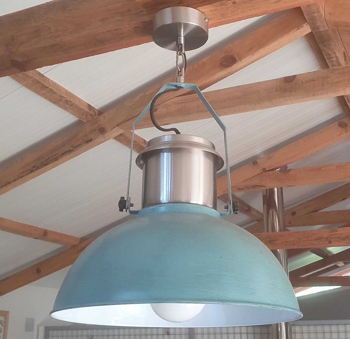 Candeeiro luminario industrial vintage