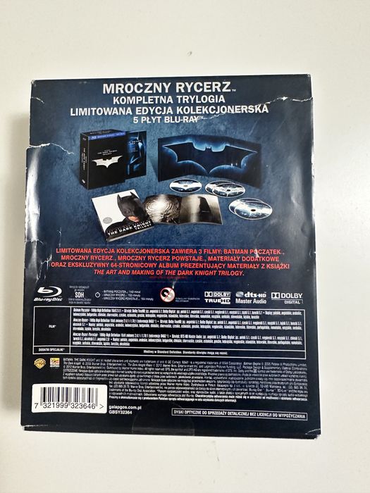 Dark Night Trilogy - BluRay edycja kolekcjonerska