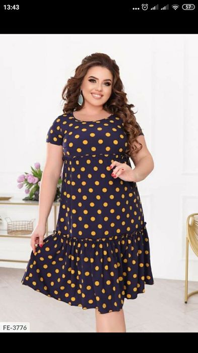 Плаття  літнє,  нове,  52 розмір, євро-софт