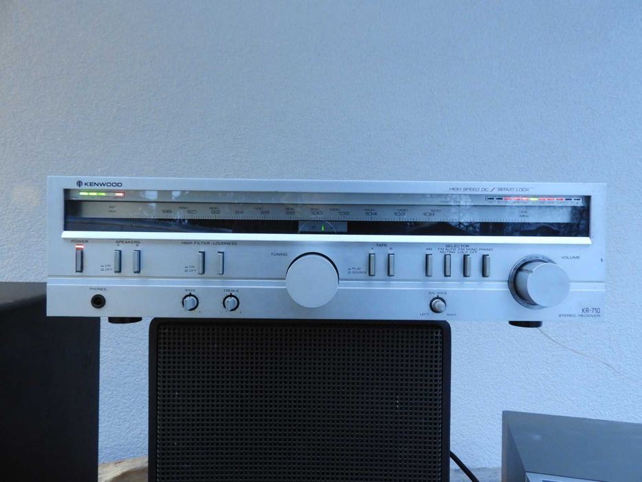 Amplituner Kenwood KR 710 vintage z dużej wieży