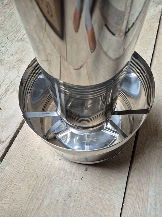 Nasada daszek kominowy - fi 150 chromonikiel