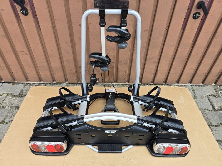 Bagażnik rowerowy na hak THULE EuroWay 920 922 dwa 2 rowery platforma