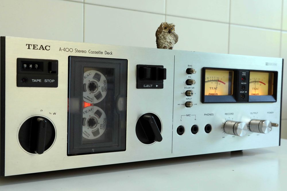 TEAC A-400 Tape Deck Cassetes