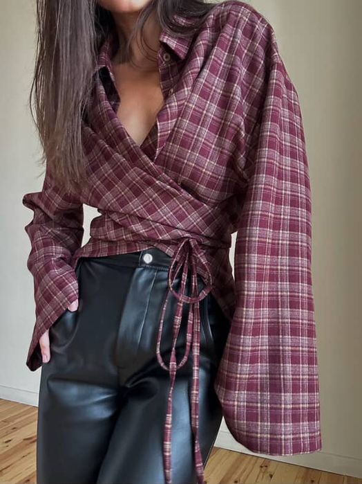 Фланелева сорочка укр бренд lenanastibrand