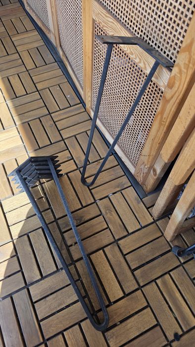 Hairpin Legs 50 cm – komplet  6 nóg do stolika | Loft | Industrial