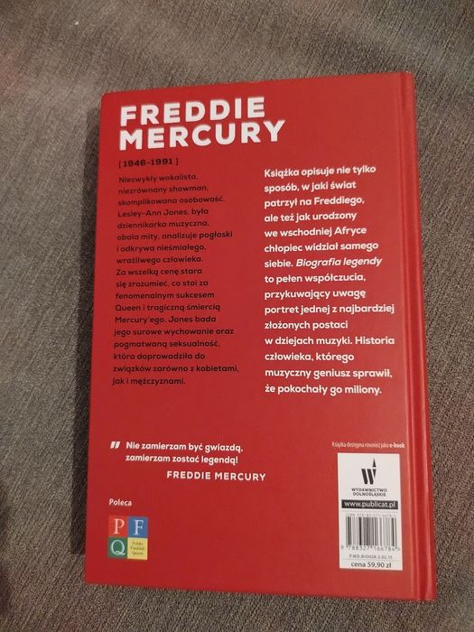 Freddie Mercury biografia legendy