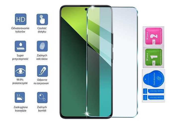 3x Szkło Hartowane do Xiaomi Redmi Note 13 Pro 5G