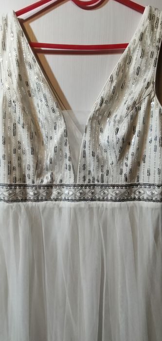 Suknia sukienka ślubna rozm.44 L/XL ślub cywilny