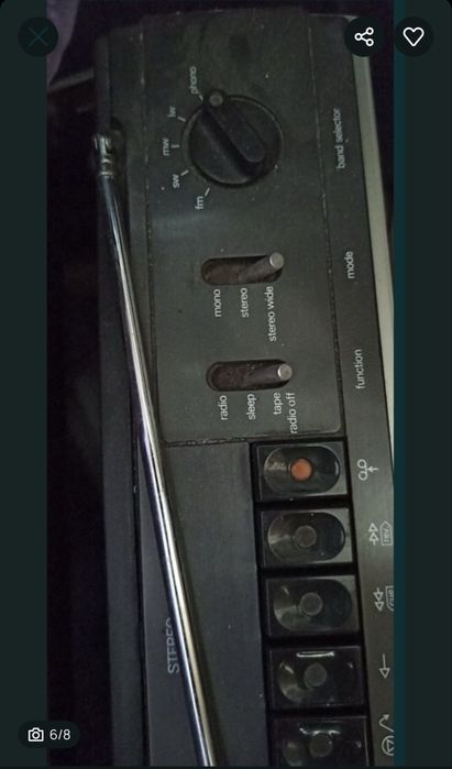 Radiomagnetofon Siemens club 723