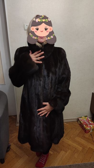 Натуральна норкова  шуба