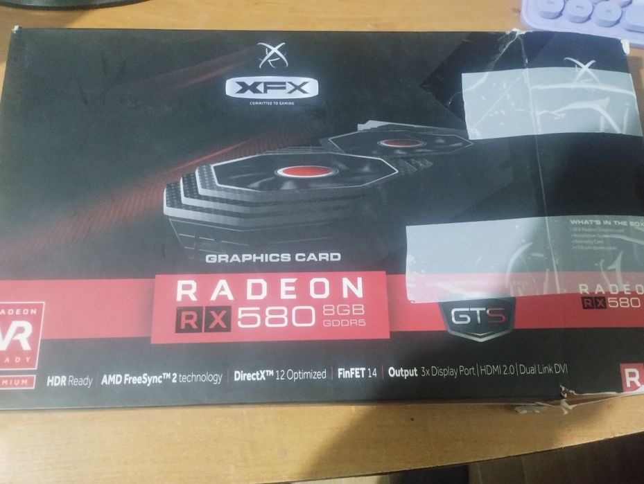 Відеокарта rx 580
