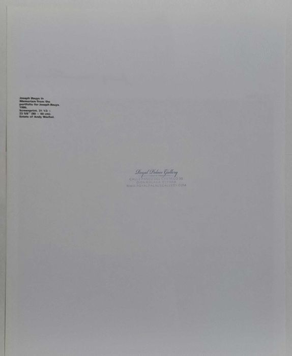 Andy Warhol. С экспертизой.