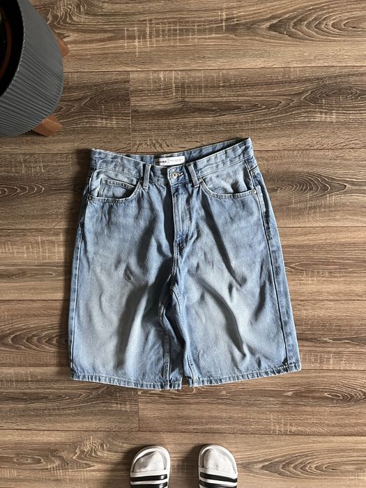Блакитні Широкі Джинсові Baggy Шорти