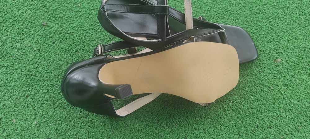 New Black Sandals
