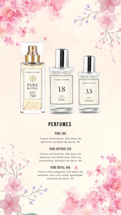 Perfumes FM Novos 50 ml