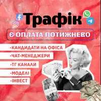 Таргет ФБ/трафік на офіса/пошук співробітників