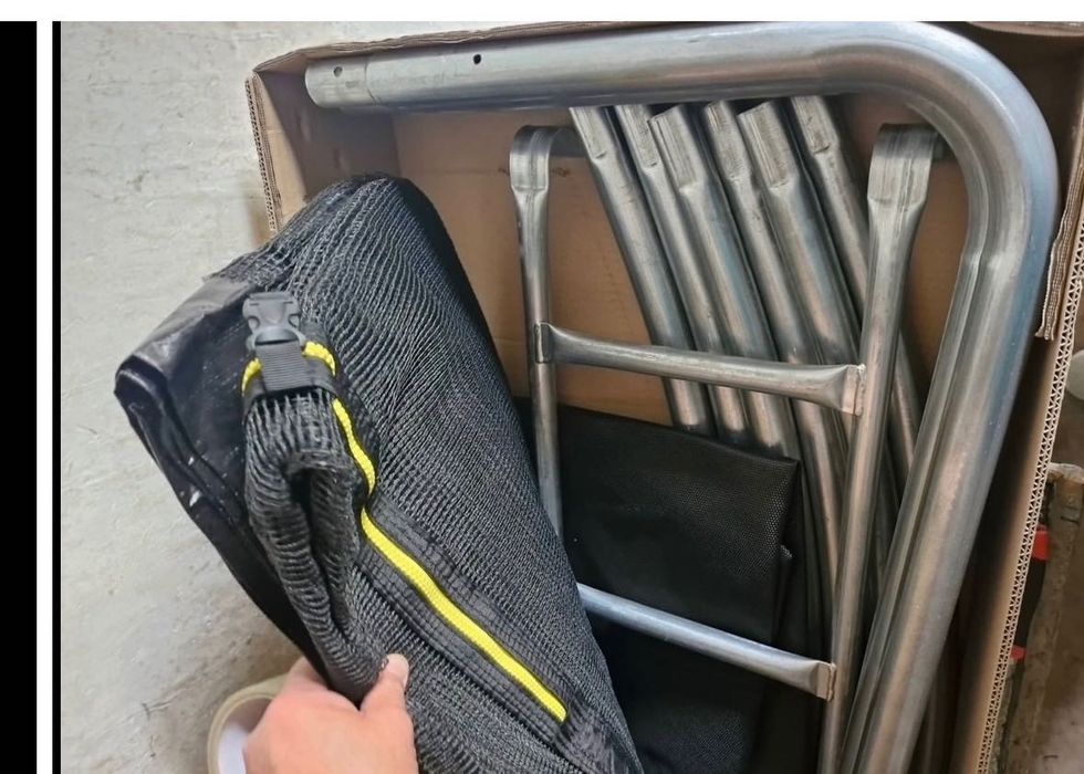 Батут дитячий  Fun Hit 140,  183см 252см 312см 374см