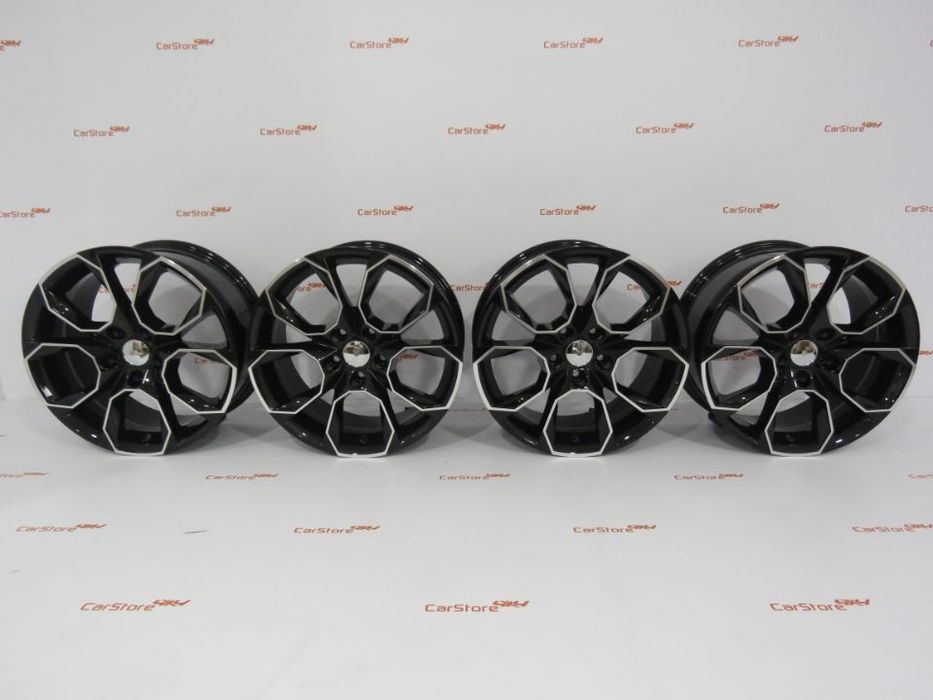 Jante Look Skoda RS 19X8.5 5x112 ET40 57.1 Preto Brilhante