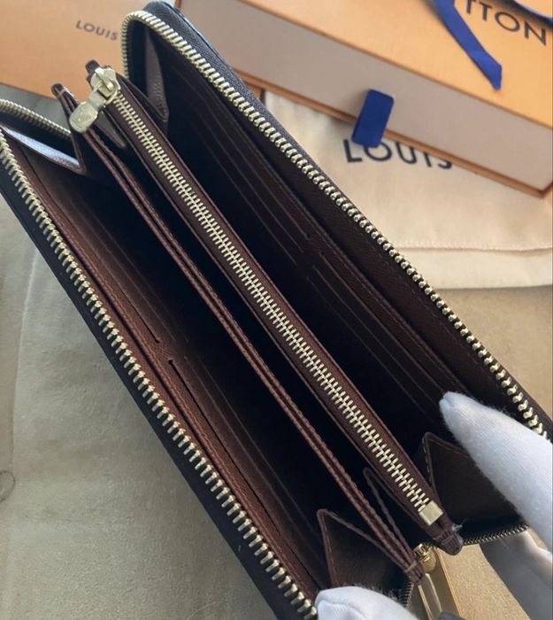 Portfel LV Louis Vuitton Monogram Zippy brązowy
