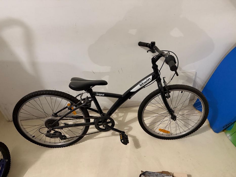 2 bicicletas Btwin para 8 a 12 anos. Roda com 60 cm de diametro