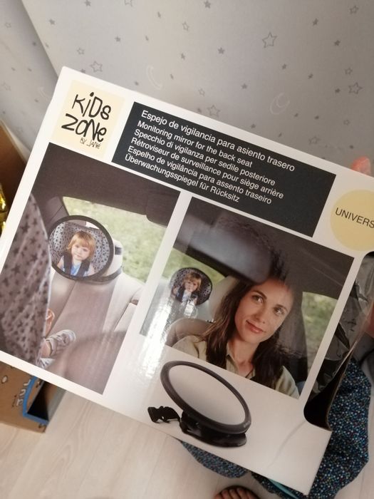 Espelho auxiliar para bebes