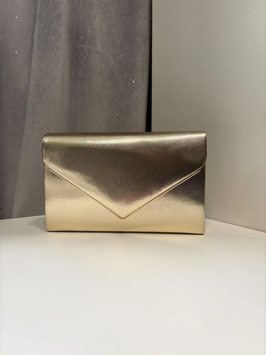 Kopertówka złota torebka wesele