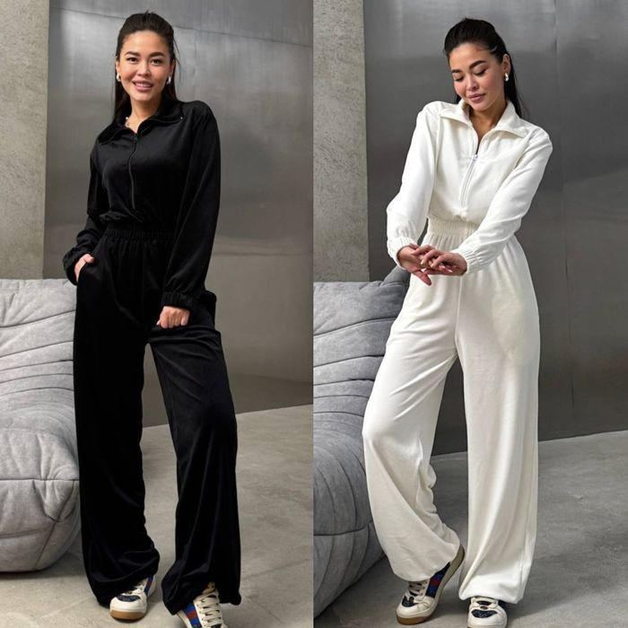 ‼️Велюровий комбінезон. ОПТ та роздріб. Розм: 42-44,46-48,50-52