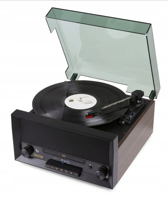 Gramofon styl retro   bluetooth radio FM