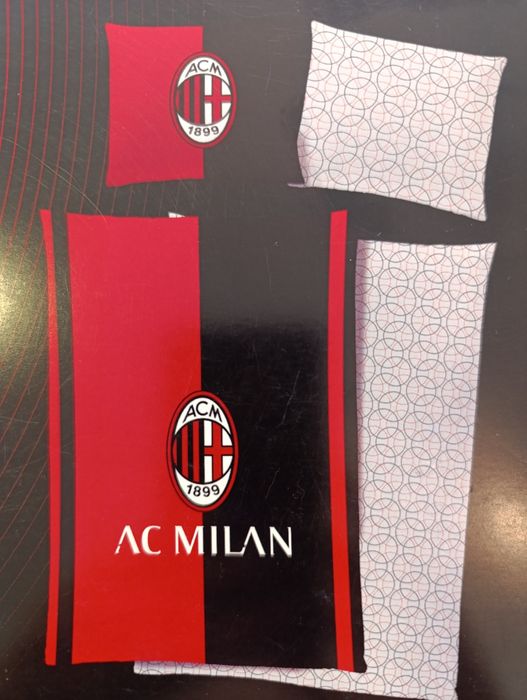 AC Milan 135x200 100% bawełny
