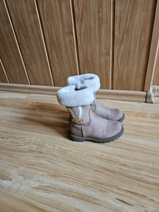 Kozaki ocieplane dla dziewczynki