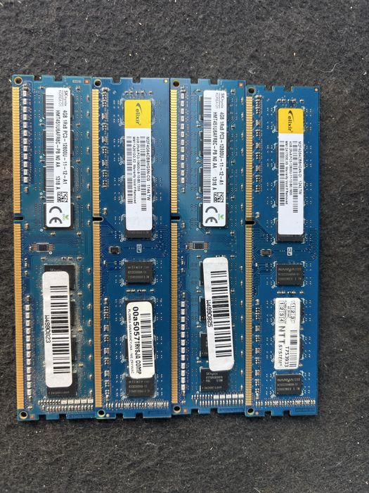 Pamięć RAM DDR3 16GB (4x4GB)