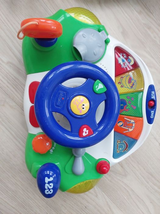 Игрушки Chicco  Fisher Price музыкальные  мультицентр руль