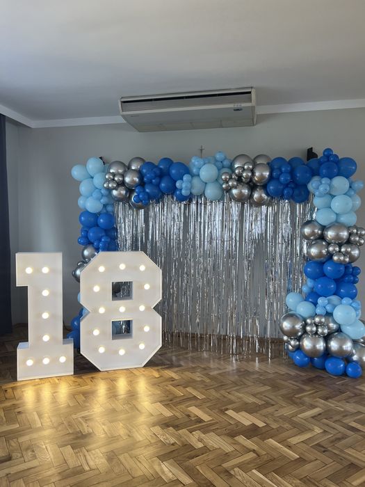 Ścianka balonowa na Komunię, Urodziny, Chrzest Święty, 18stkę