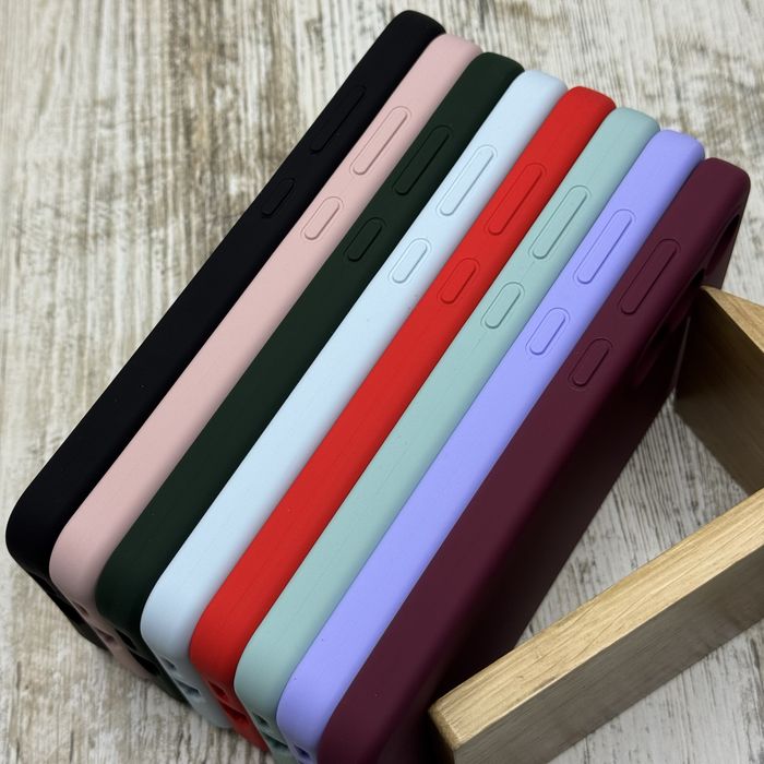 Чехол софттач Silicone Case на Samsung S25 FE. Микрофибра Чохол