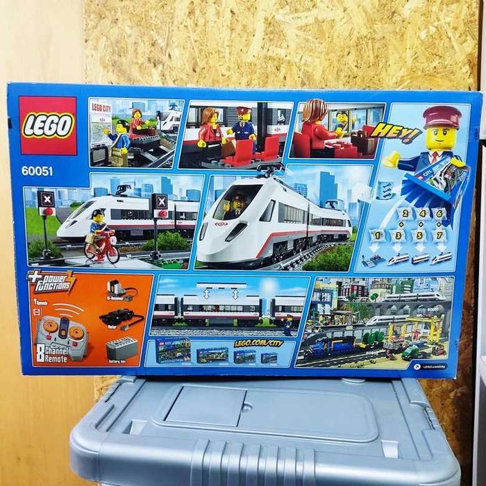 Lego City 60051 Comboio passageiros de alta velocidade Novo lacrado