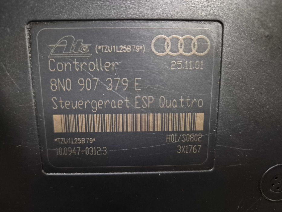 Audi s3 8l pompa hamulcowa audi s3 8l bam pompa abs 379e pompka abs