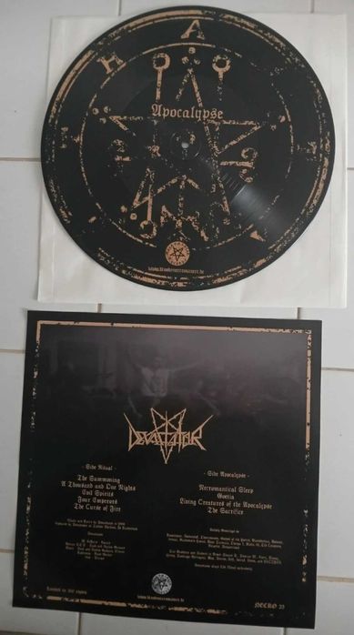 Devastator - The Summoning PICTURE disc
