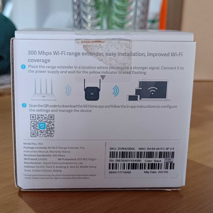 Repetidor wifi Xiaomi