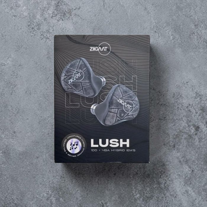 Ziigaat Lush Studio 1DD+4BA Hybrid IEM