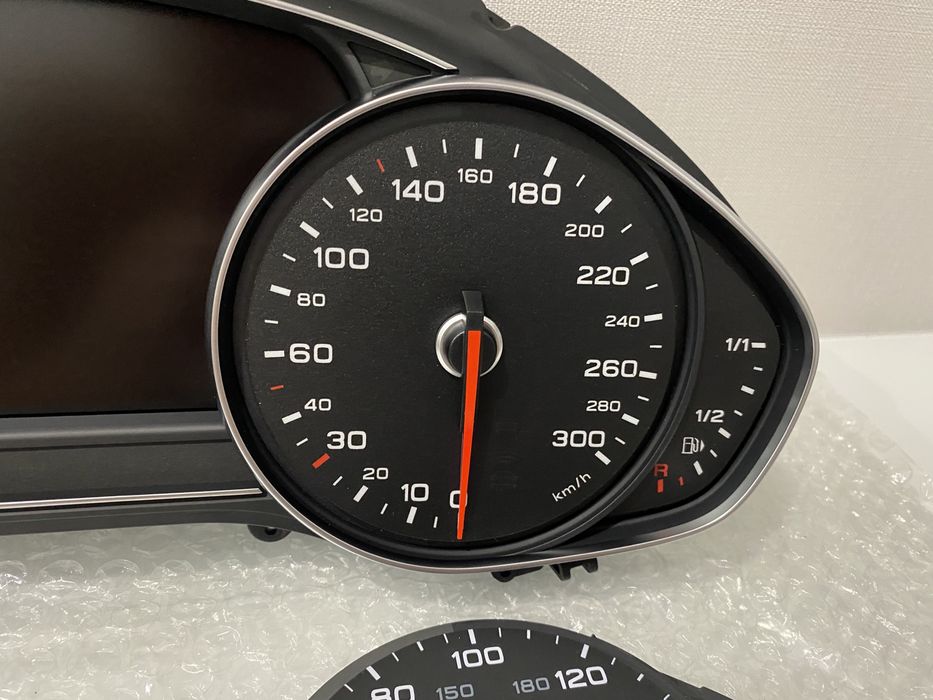 Audi переделка спидометра на Европу, шкалы, вставки приборки