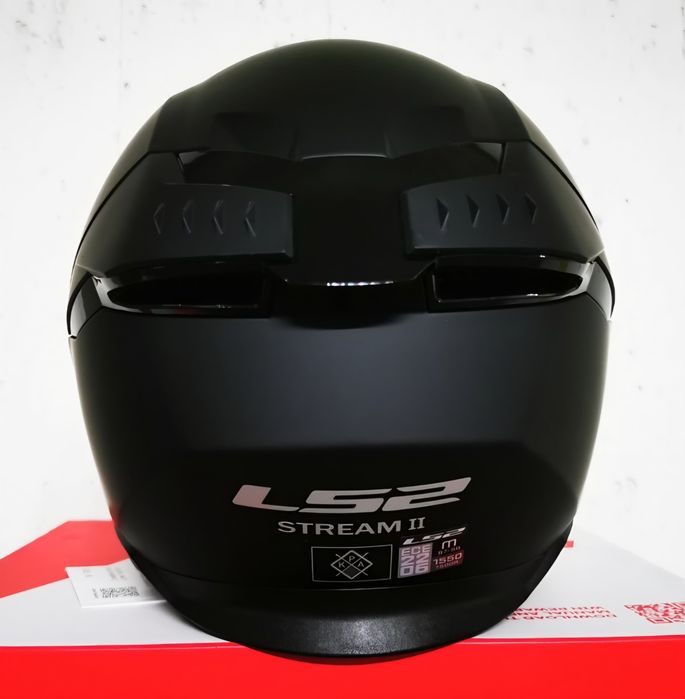 Capacete Integral LS2 FF808 Stream II Preto Matte ( L )( NOVOS )