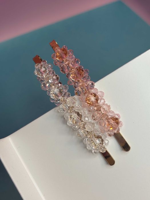 Заколки з кришталем