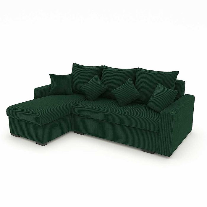 Narożnik Do Salonu JOY Kanapa Sofa Rozkładana 2 Pojemniki Na Pościel