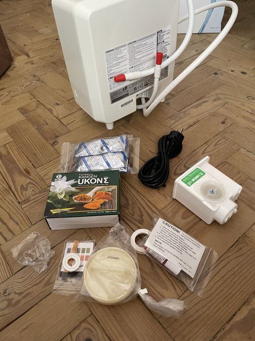Enagic Kangen Water LeveLuk K8 water ionizer.